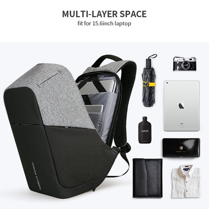 Mark Ryden Multifunction USB charging Men 15inch Laptop Backpack