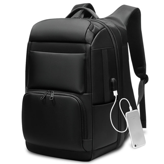 Men Large Capacity Travel Backpack Anti-thief Laptop Backpack with USB Charging Port