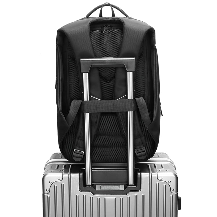 Men Large Capacity Travel Backpack Anti-thief Laptop Backpack with USB Charging Port