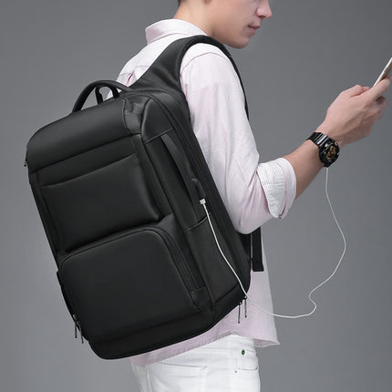 Men Large Capacity Travel Backpack Anti-thief Laptop Backpack with USB Charging Port