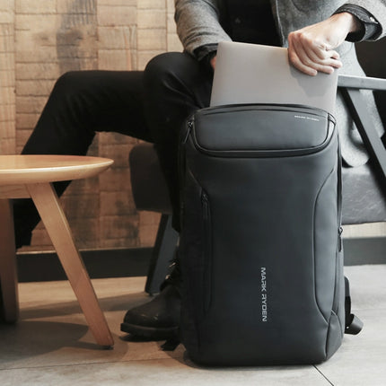 Fashion Men Backpack Multifunctional Waterproof Laptop Bag Travel Bag with USB Charging Port