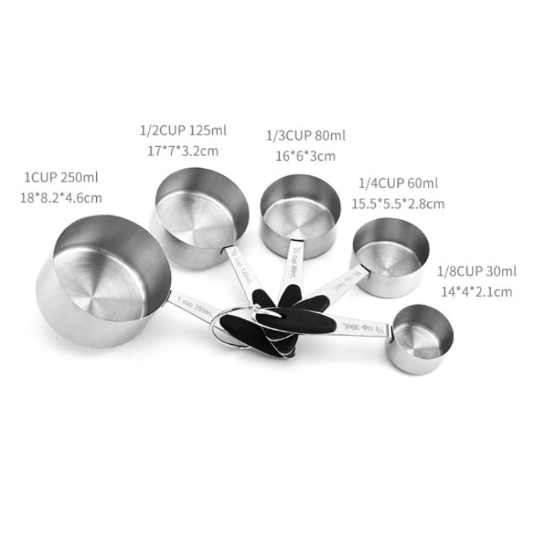 Stainless Steel Measuring Spoon Set Coffee Spoon Baking Kitchen Gadget