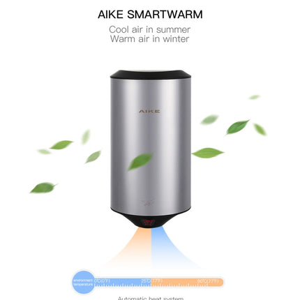 304 Stainless Steel Automatic SensorJet Hand Dryer High Speed Airflow for Home Hotel Airport Hands Drying Machine