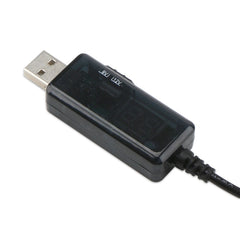 USB Boost Cable 5V Step Up to 9V 12V Adjustable Voltage Converter 1A Step-up Volt Transformer DC Power Regulator with Switch, 5V Step Up to 9V 12V