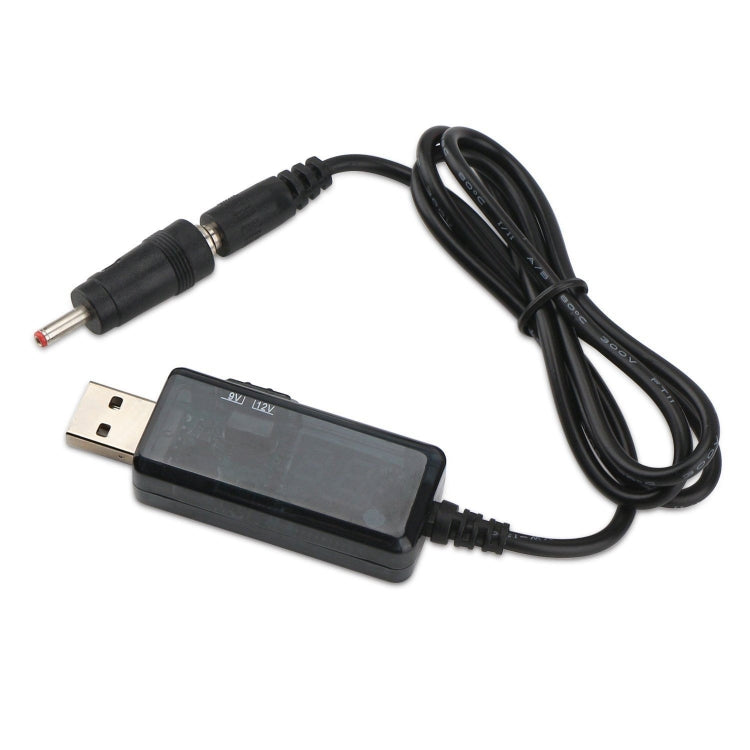 USB Boost Cable 5V Step Up to 9V 12V Adjustable Voltage Converter 1A Step-up Volt Transformer DC Power Regulator with Switch, 5V Step Up to 9V 12V