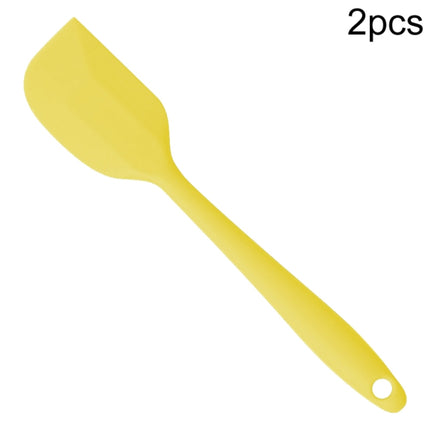 Kitchen Silicone Cream Cake Spatula Mixing Scraper Brush Butter Mixer Brushes Baking Tool Kitchenware, Yellow, Green, Blue, Purple, Pink, Orange, Red