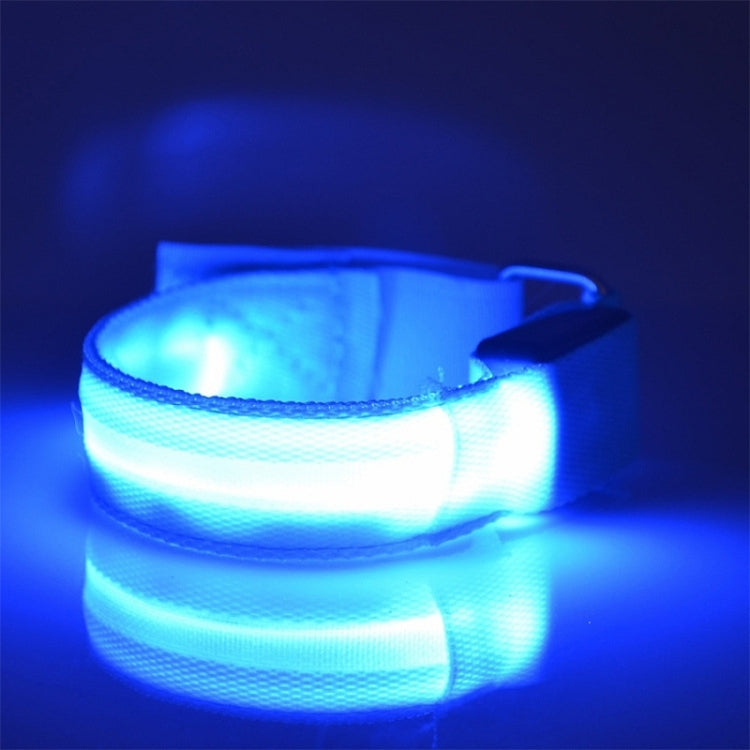 Nylon Night Sports LED Light Armband Light Bracelet, Battery Version Blue, USB Charging Version Blue, Battery Version White, USB Charging Version White, Battery Version Red, USB Charging Version Red, Battery Version Green, USB Charging Version Green���...