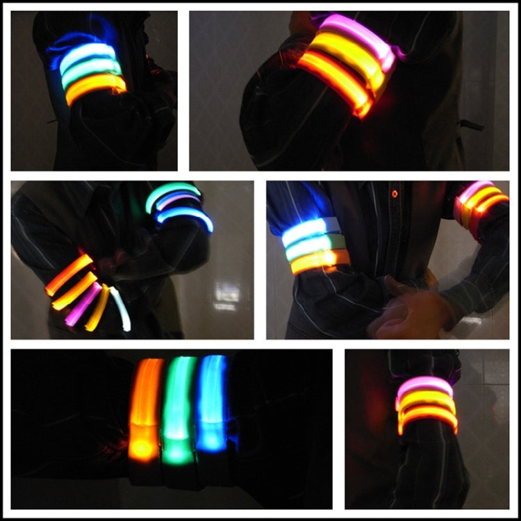Nylon Night Sports LED Light Armband Light Bracelet, Battery Version Blue, USB Charging Version Blue, Battery Version White, USB Charging Version White, Battery Version Red, USB Charging Version Red, Battery Version Green, USB Charging Version Green���...