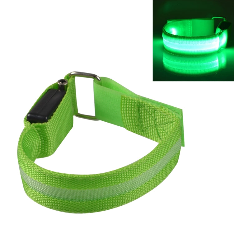 Nylon Night Sports LED Light Armband Light Bracelet, Battery Version Blue, USB Charging Version Blue, Battery Version White, USB Charging Version White, Battery Version Red, USB Charging Version Red, Battery Version Green, USB Charging Version Green���...