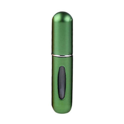Portable Mini Aluminum Refillable Perfume Bottle Spray Empty Cosmetic Containers Atomizer, Capacity:5ml, Metal