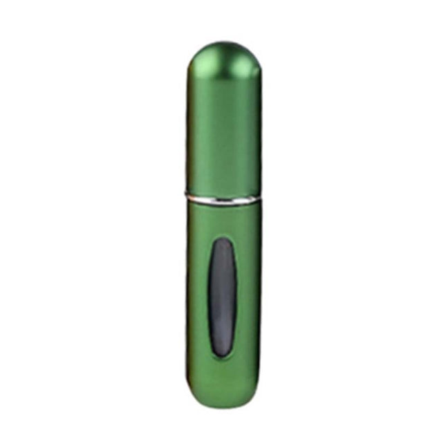 Portable Mini Aluminum Refillable Perfume Bottle Spray Empty Cosmetic Containers Atomizer, Capacity:5ml, Metal