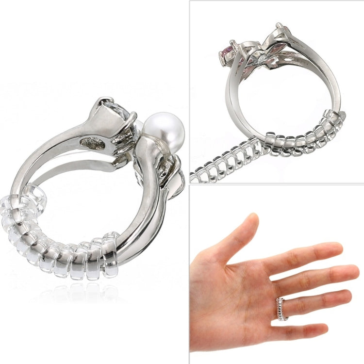 Vintage Spiral Based Ring Size Adjuster, Guard Tightener Reducer Resizing Tools Jewelry Parts