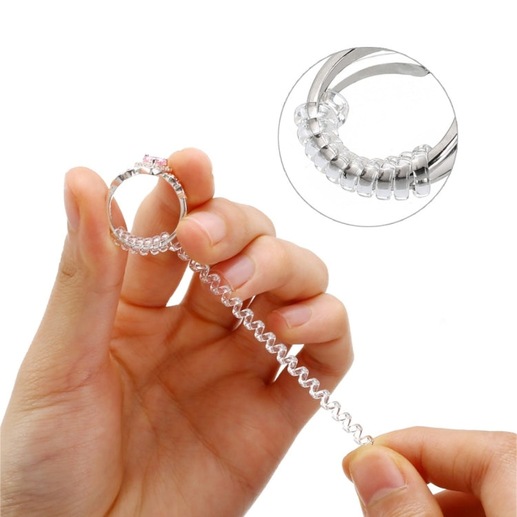 Vintage Spiral Based Ring Size Adjuster, Guard Tightener Reducer Resizing Tools Jewelry Parts