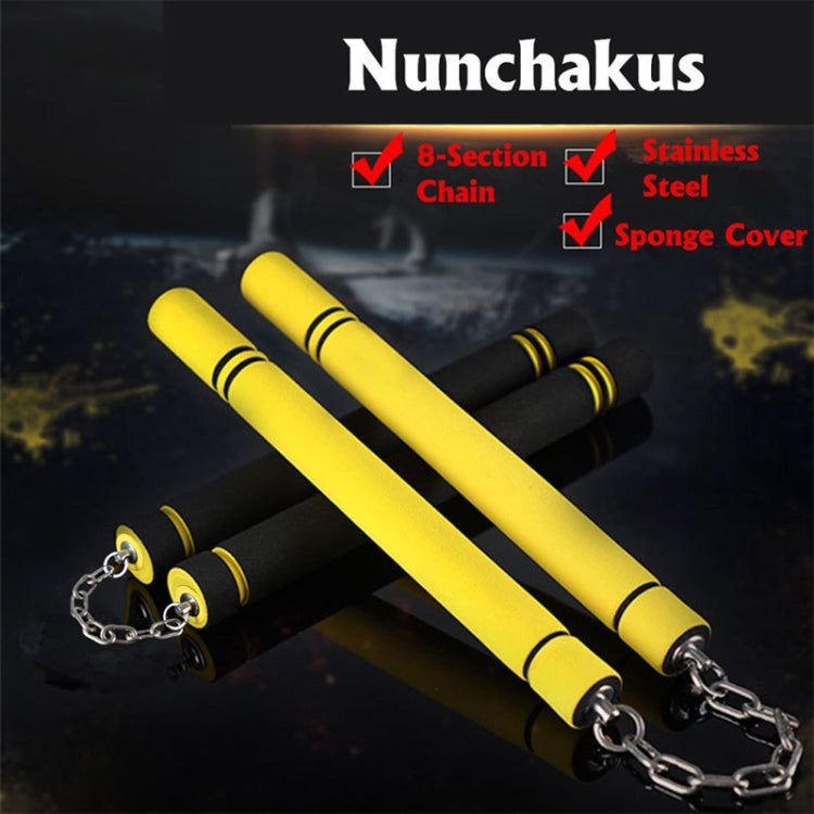 Sponge Nunchaku for Children and Beginners, Red Sponge Nunchaku, Black Sponge Nunchaku, Green Sponge Nunchaku, Blue Sponge Nunchaku, Yellow Sponge Nunchaku