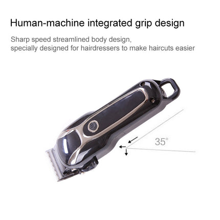 Surker SK-803 High-power LCD Hair Clipper Plug-in Dual-use Electric Clippers