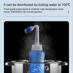 Nose Wash System Sinus Allergies Relief Nasal Pressure Rinse Neti pot