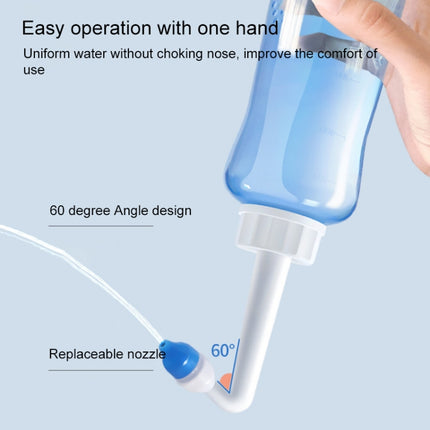 Nose Wash System Sinus Allergies Relief Nasal Pressure Rinse Neti pot