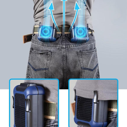 Wall-mounted Fan Outdoor USB Charging Waist-mounted Portable Fan