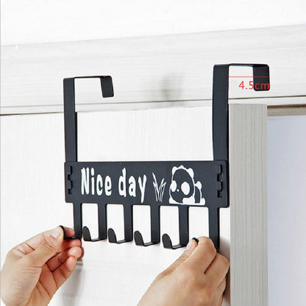 Hook Door Back Coat Hanger Cartoon Wall-mounted Door Hanger