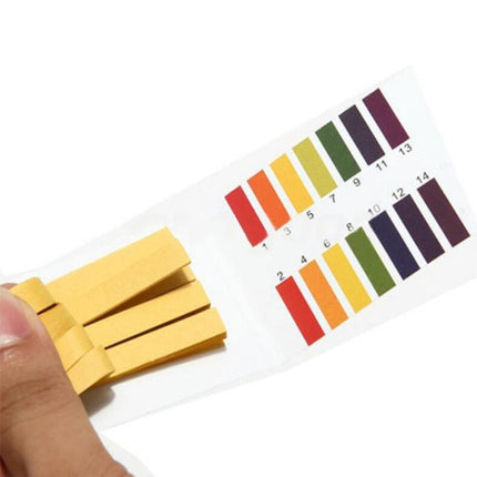 80 Strips PH Test Paper Indicator Litmus Paper Water Pollution Kit, 80 Strips