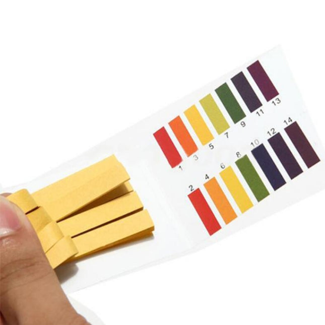 80 Strips PH Test Paper Indicator Litmus Paper Water Pollution Kit, 80 Strips