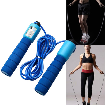 Jump Ropes with Counter Sports Fitness Adjustable Fast Speed Counting Jump Skip Rope Skipping Wire