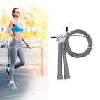 Steel Wire Jump Rope (Grey) / Grey