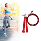 Steel Wire Jump Rope (Red) / Red