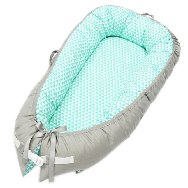 Baby Nest Bed Crib Portable Removable and Washable Crib Travel Bed Cotton Cradle for Children Infant Kids
