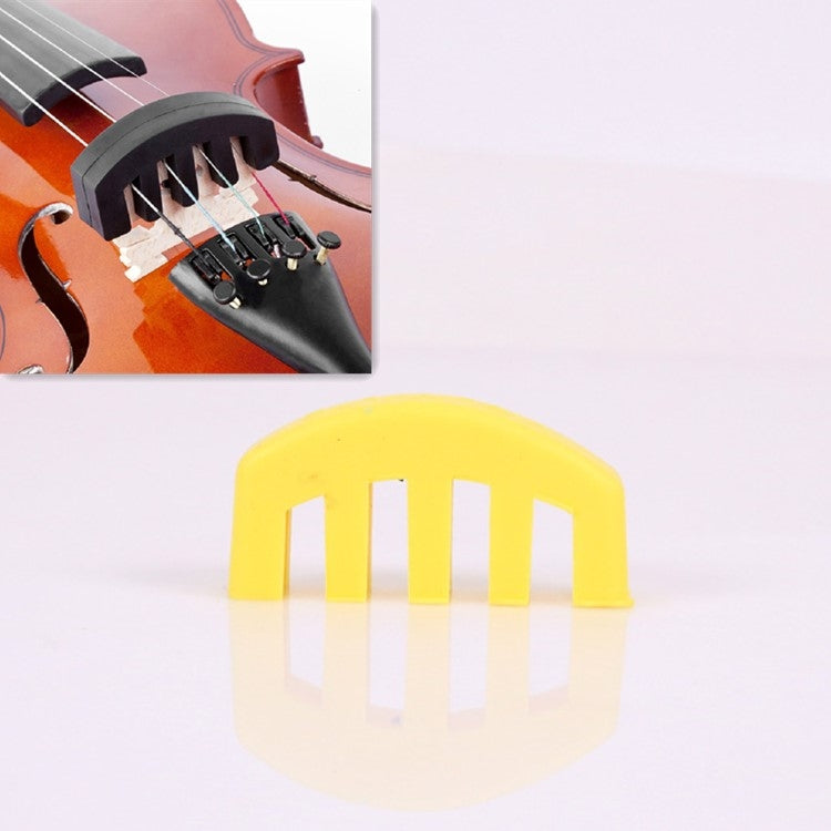 10 PCS Silicone Silencer Mute Equipment Sourdine for Violin