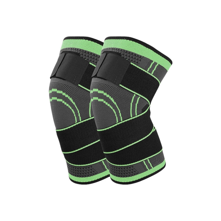 Fitness Running Cycling Bandage Knee Support Braces Elastic Nylon Sports Compression Pad Sleeve, L, M, XL, XXL, s