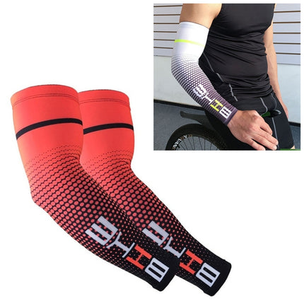 1 Pair Cool Men Cycling Running Bicycle UV Sun Protection Cuff Cover Protective Arm Sleeve Bike Sport Arm Warmers Sleeves, L, M, XXL, XL