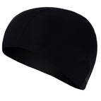 Spandex Swimming Cap(Black) / Black