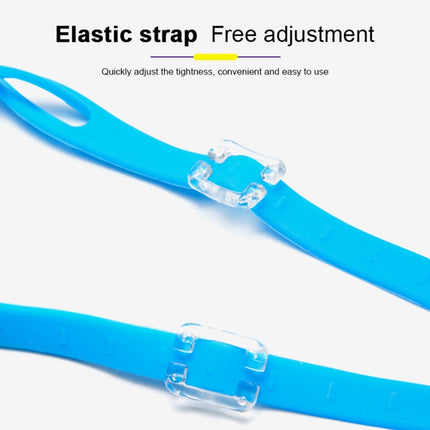 4 in 1 Cartoon Little Crab Waterproof and Anti-fog Silicone Swimming Goggles + Printed Pattern Swimming Cap + Nose Clip Earplugs + Storage Bag Swimming Equipment Set for Children, 4 in 1 Swimming Set (Blue Crab), 4 in 1 Swimming Set (Pink Crab)��������...