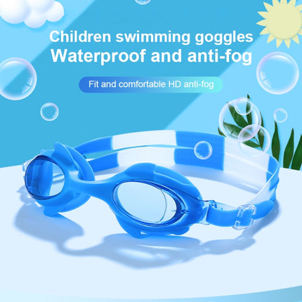4 in 1 Cartoon Little Crab Waterproof and Anti-fog Silicone Swimming Goggles + Printed Pattern Swimming Cap + Nose Clip Earplugs + Storage Bag Swimming Equipment Set for Children, 4 in 1 Swimming Set (Blue Crab), 4 in 1 Swimming Set (Pink Crab)��������...