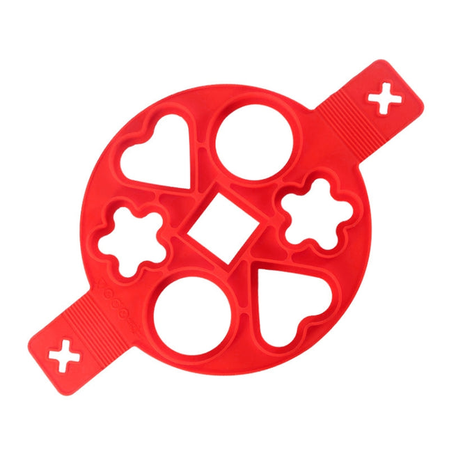 Anpro Nonstick Cooking Tool Egg Ring Maker Egg Silicone Mold Pancake Cheese Egg Cooker Pan Flip Kitchen Baking Accessories, Multiple shapes