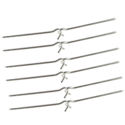 10pcsTent pegs Aluminum Alloy Tent nail Tent Stake Nails Ground Pin Camping Hiking Outdoor Tool inflatable tent Accessories