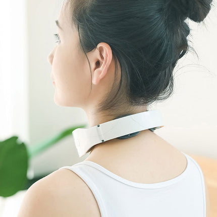 Cervical Massager Electromagnetic Pulse Heating Neck Protector, Battery, Charging, Charging Remote Heating