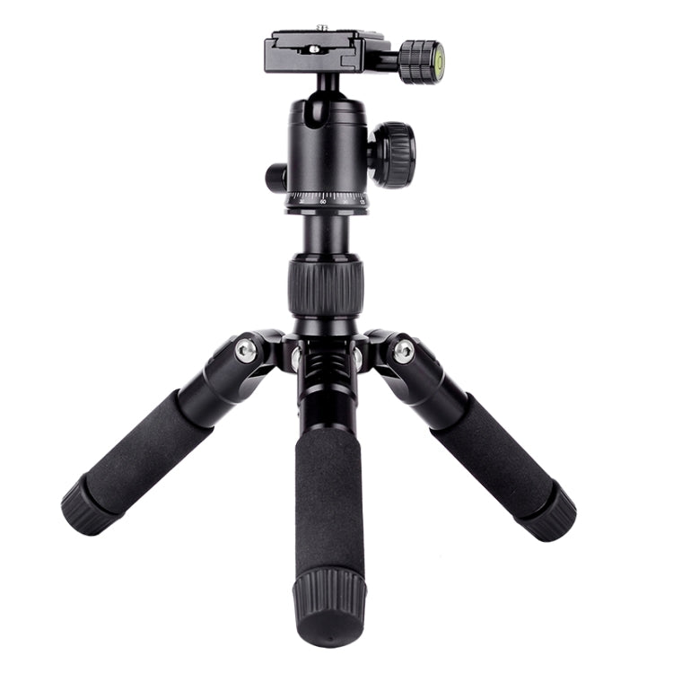 Xiletu FM5S-MINI 5-Section Folding Legs Mini Desktop Tripod Mount, Red, Black, Titanium