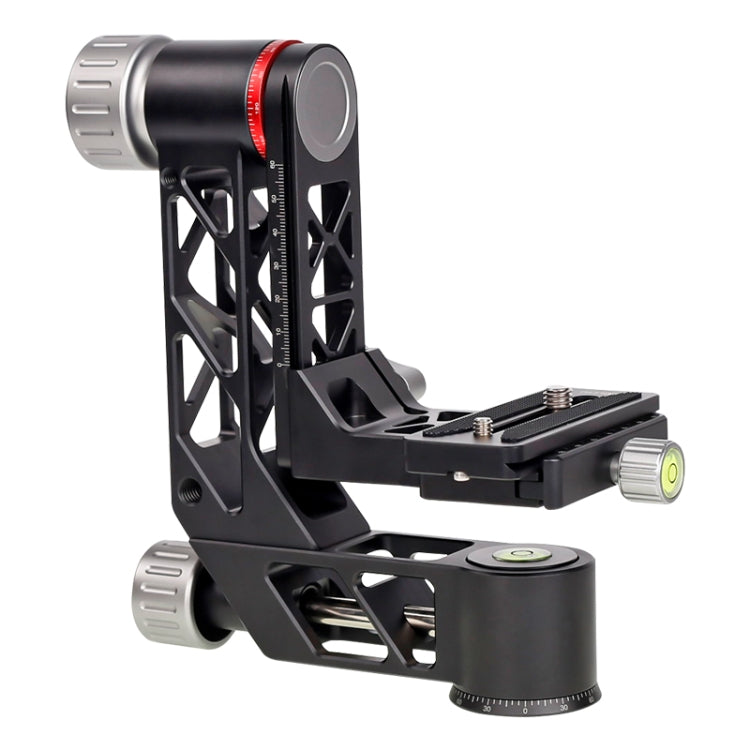 Xiletu Xgh3 360 Degree Rotation Horizontal Cantilever Hollow Gimbal Tripod Head, Xgh3