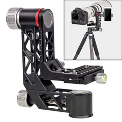Xiletu Xgh3 360 Degree Rotation Horizontal Cantilever Hollow Gimbal Tripod Head, Xgh3
