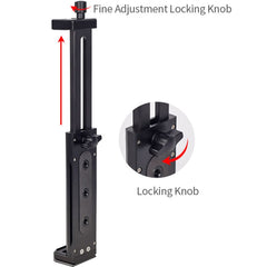 Xiletu Xj15 Live Broadcast Desktop Full Metal Tripod Mount Tablet Pc Phone Clamp With 1/4 Inch Screw Holes & Cold Shoe Base, Xj15