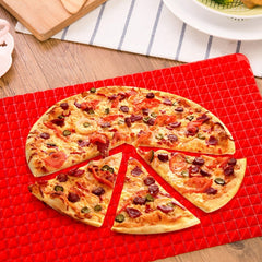 Silicone Multifunctional Bbq Pizza Mat Multifunctional Placemat Grill Mat Microwave Baking Mat, Silicone Baking Mat