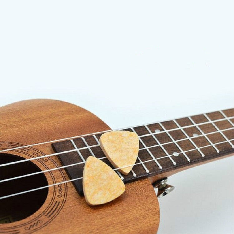 10 PCS Ukulele Guitar Wool Felt Picks