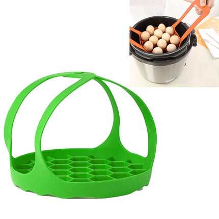 Silicone Steamer Egg Cooker Silicone Steamer Basket, 8 Inches, 6.5 Inches