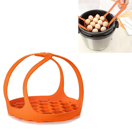Silicone Steamer Egg Cooker Silicone Steamer Basket, 8 Inches, 6.5 Inches