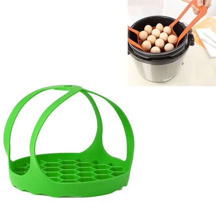 Silicone Steamer Egg Cooker Silicone Steamer Basket, 8 Inches, 6.5 Inches