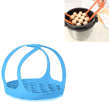 Silicone Steamer Egg Cooker Silicone Steamer Basket, 8 Inches, 6.5 Inches