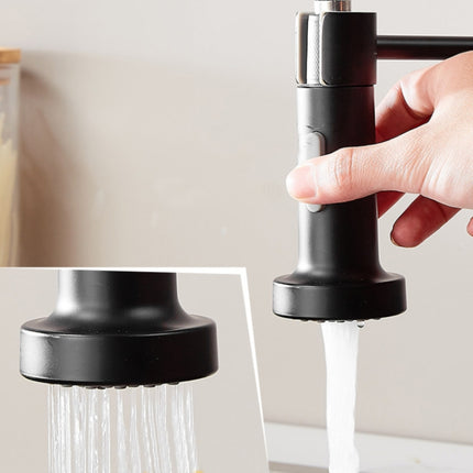 Kitchen Faucet Hot & Cold Water Tank Valve Sink Faucet, Black Model, Electroplating Model, Brushed Model