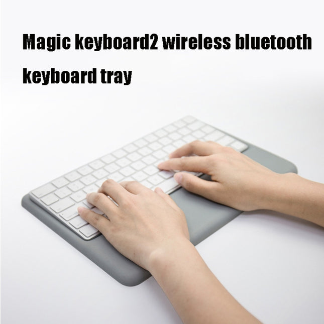 Wireless Keyboard Support Memory Foam Silicone Wrist Pad Base for Apple Magic Keyboard 2